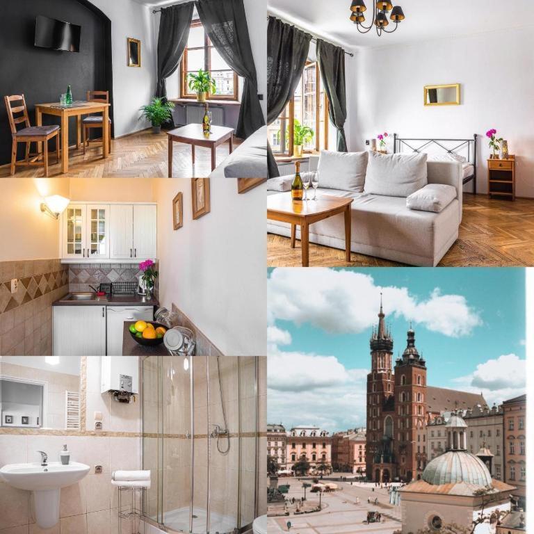 Ferienwohnung Main Square 18 View 1 Krakau Exterior foto